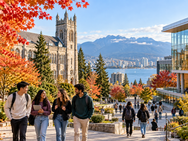 Illustrative Canada university campus