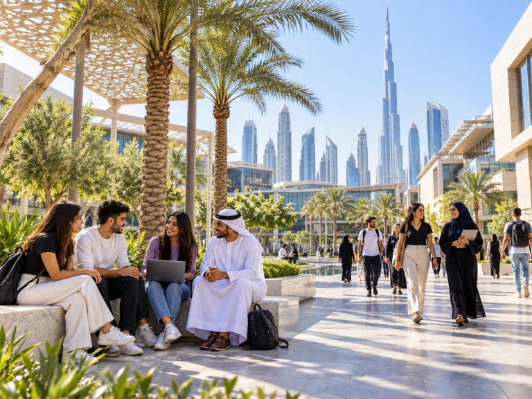Illustrative Dubai university campus